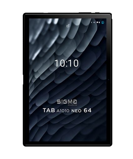 Планшет Sigma mobile Tab A1010 Neo 4/64GB 4G Dual Sim Black+чехол-книжка (UA)