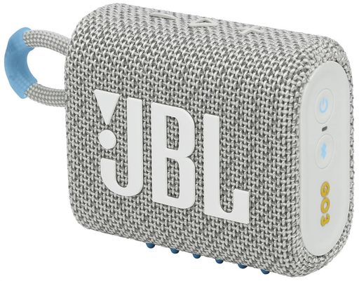 Акустика JBL Go3 Eco White (JBLGO3ECOWHT)