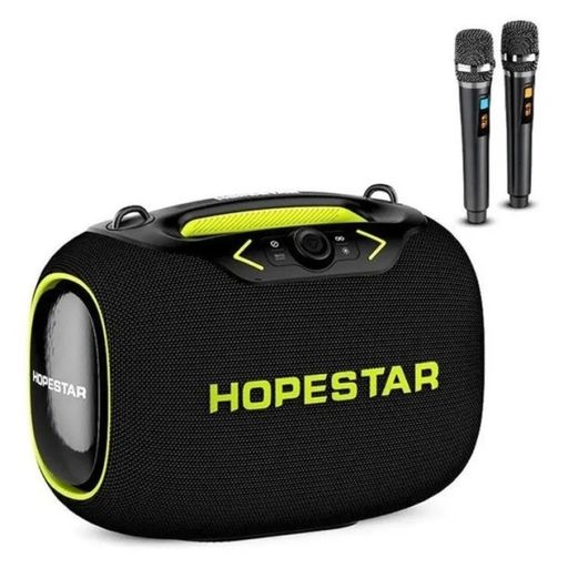 Портативная колонка Hopestar Party Box 120W с двумя микрофонами