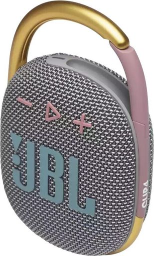 Портативная колонка JBL Clip 4 Gray (JBLCLIP4GRY)