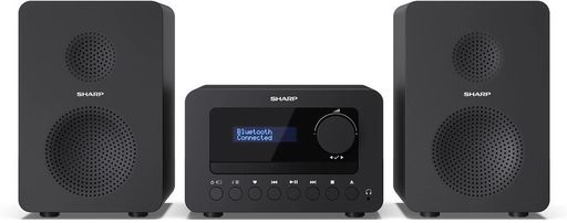Мікросистема Sharp Micro Sound System Black (XL-B520D(BK))