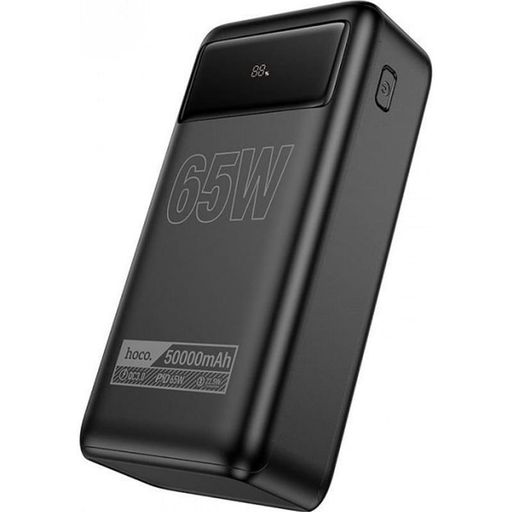 Зовнішній акумулятор (павербанк) Hoco DB81A Apollo 50000mAh PD20W/QC3.0 65W 4USB + USB-C (black)