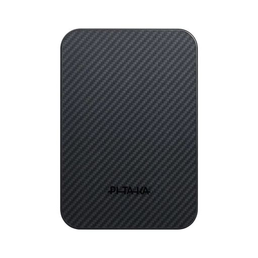 Внешний аккумулятор (павербанк) Pitaka Aramid Fiber Magnetic Power Bank Qi2 10 000mAh Twill Black/Grey (PBQ2501)