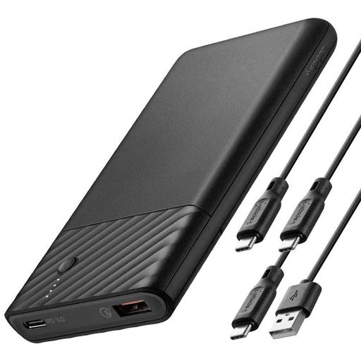 Внешний аккумулятор (павербанк) Spigen Wireless Power Bank with 18W PocketBoost 10000mAh (000BA26139)
