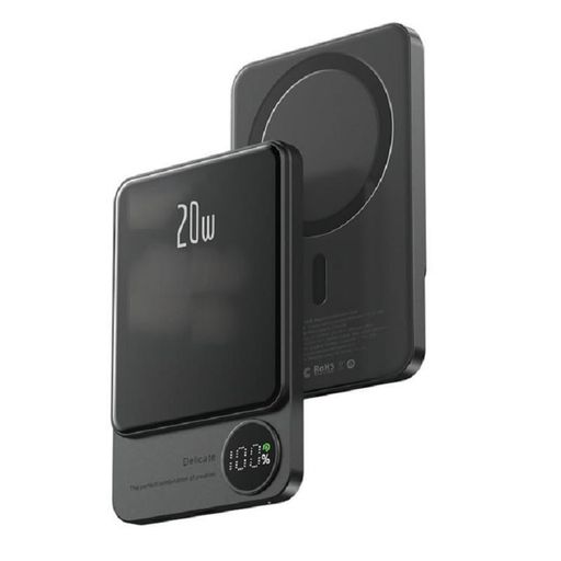 Магнітний PowerBank Q9-20w (Graphite Black)