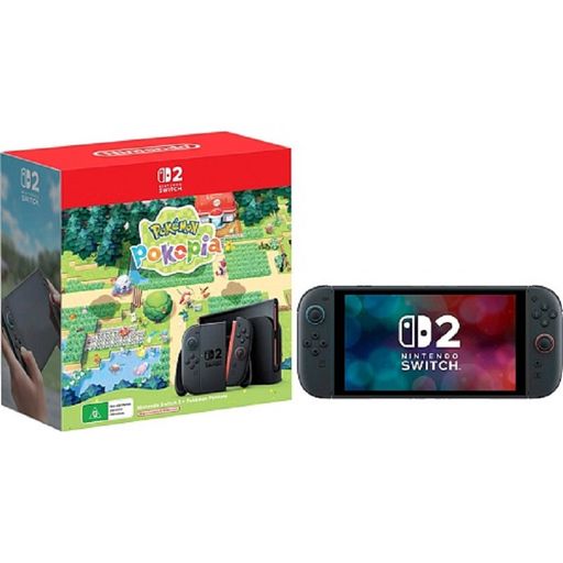 Портативная игровая приставка Nintendo Switch 2 Black Pokemon Pokopia Bundle (045496337445)