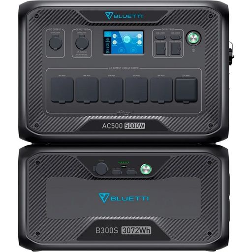 Инверторный модуль зарядной станции BLUETTI AC500 + АКБ B300S Home Battery Backup