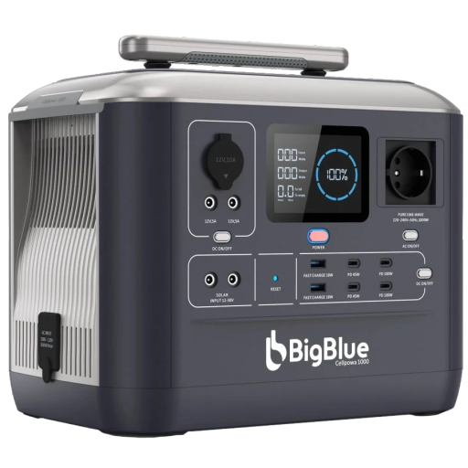 Портативная зарядная станция BigBlue CP1000 1000W 1075.2Wh