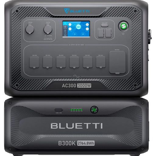 Комплект зарядной станции BLUETTI AC300+B300K