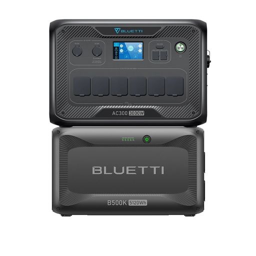Комплект зарядной станции BLUETTI AC300 + battery module B500K
