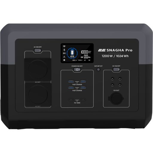 Портативная зарядная станция 2Е Snagha PRO 1200W, 1024Wh (2E-PPS1210-PRO)