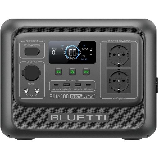 Зарядная станция BLUETTI Elite 100 V2 (P-EL100V2-EU-GY-BL-010)