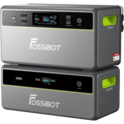 Комплект зарядной станции Fossibot FBP1200 + 1xExpansion Battery