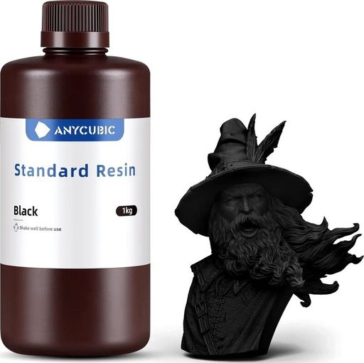 Смола Anycubic Standard Resin 1kg Black (SPTBK-104E)