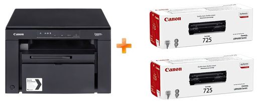 БФП Canon i-SENSYS MF3010 + CANON 725 2pcs (5252B034)