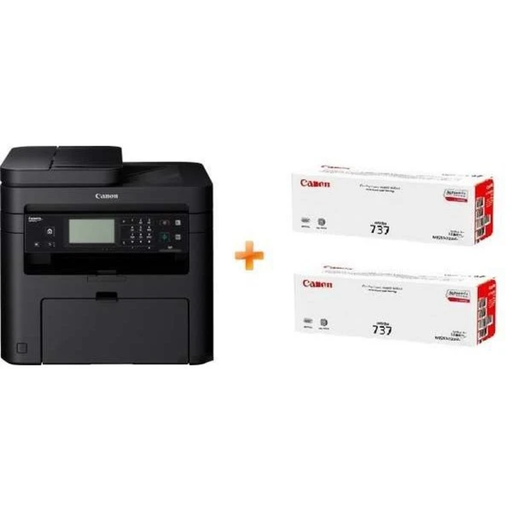 БФП лазерний CANON MF237WNE + Картриджі 737 2 шт. (1418C162, 1418C170, 1418C161)