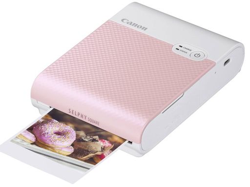 Мобільний принтер Canon SELPHY Square QX10 Pink (4109C009)