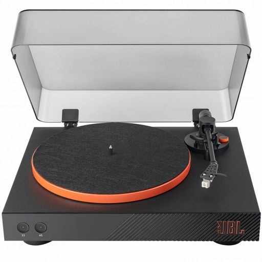 Програвач вінілових платівок JBL Spinner BT Black/Orange (JBLSPINNERBTBLKEU)
