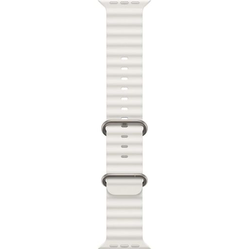 Ремешок Apple Ocean Band для Apple Watch 49mm - White (MQE93)