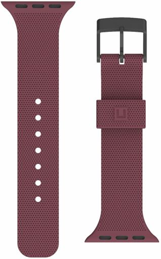 Ремінець UAG для Apple Watch 44/42 Dot Silicone, Aubergine (19249K314747)