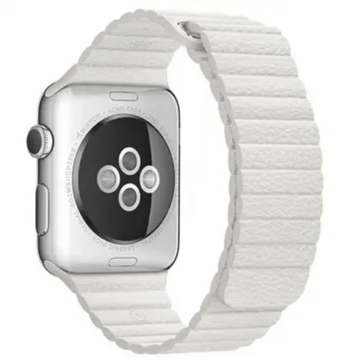 Ремешок Watch Leather Loop 42 mm white