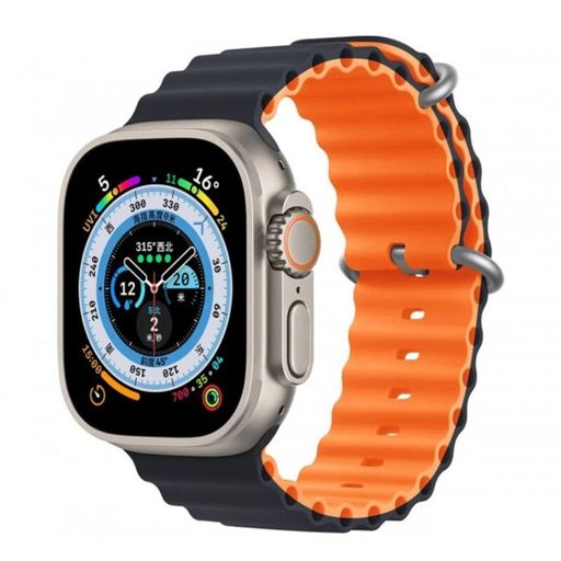 Ремешок  Watch Ocean Band 49/42mm 49mm /midnight blue orange /