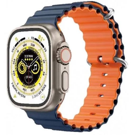 Ремінець Gear4 Apple Watch 42/44/45MM Midnight Blue/Orange