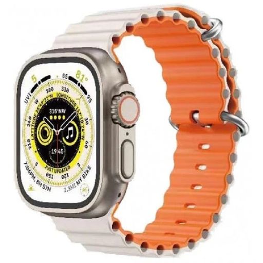 Ремінець Gear4 Apple Watch 38/40/41MM White/Orange