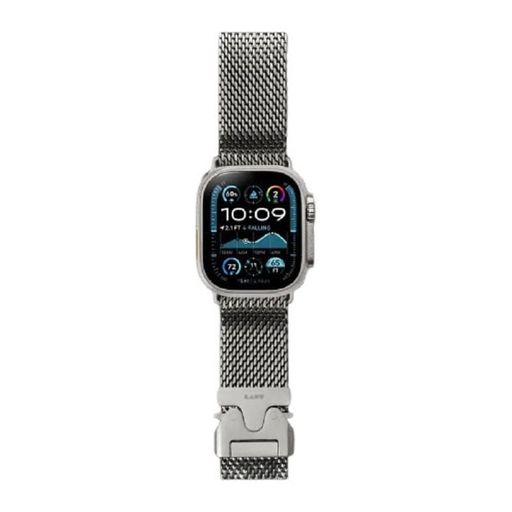Ремешок LAUT SATURN LOOP для Apple Watch 42/44/45/49mm Silver (L_AWL_SAT_TI)