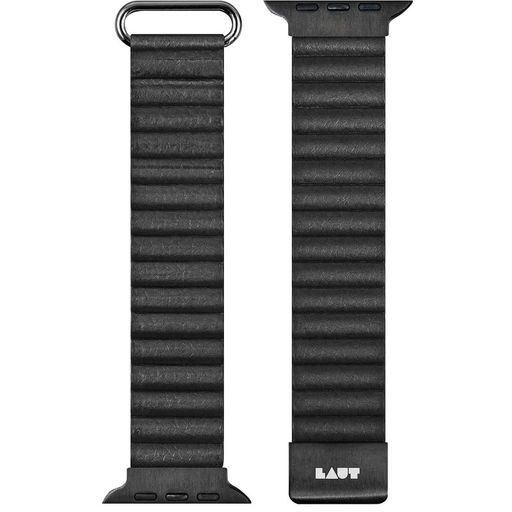 Ремешок LAUT NOVI LUXE для Apple Watch 38/40/41mm Midnight (L_AWS_NL_BK)