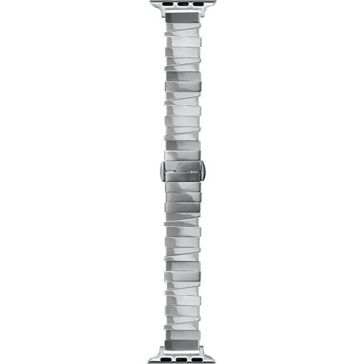 Ремінець LAUT LINKS MARCH для Apple Watch 44/45/46/49mm - Silver (L_AWL_MAR_SL)
