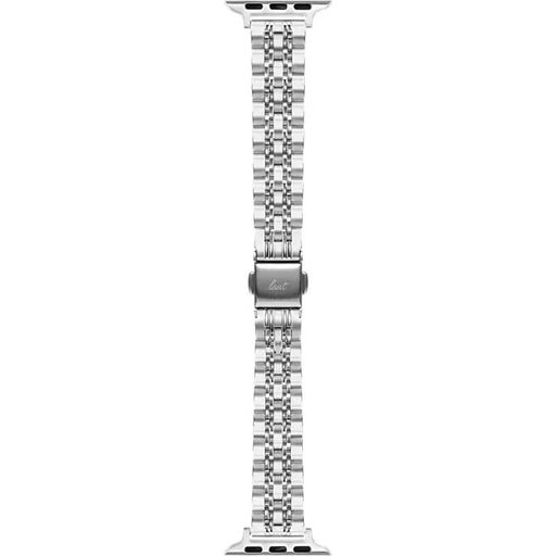 Ремінець LAUT LINKS NOBLE для Apple Watch 4-10 & SE & ULTRA 38/40/41 мм - Silver (L_AWS_NO_SL)