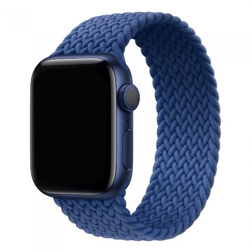 Ремінець Apple Watch Woven Single Loop Strap 38/40mm Deep Navy (M)