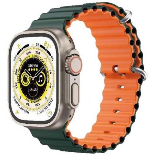 Ремінець Gear4 Apple Watch 42/44/45MM OliveGreen/Orange