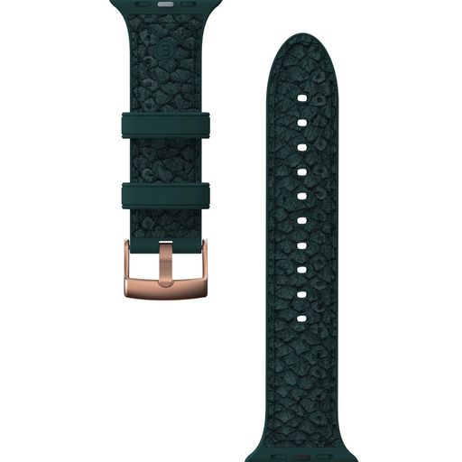 Ремінець Njord Salmon Leather Strap Dark Green for Apple Watch 41mm/40mm (SL14112)