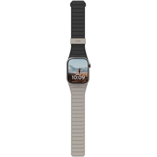Ремешок UAG для Apple Watch Ultra 2/Ultra-49-45-44-42mm, Pathfinder, Black/Titanium (194161114036)