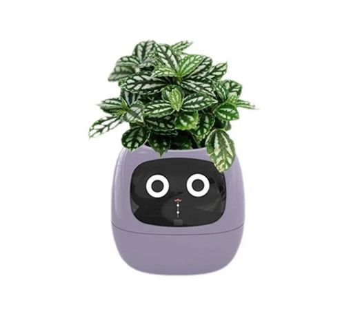 Интерактивный умный горшок для растений Ivy Smart Planter Tuya AI, Purple (ISPTAPR)