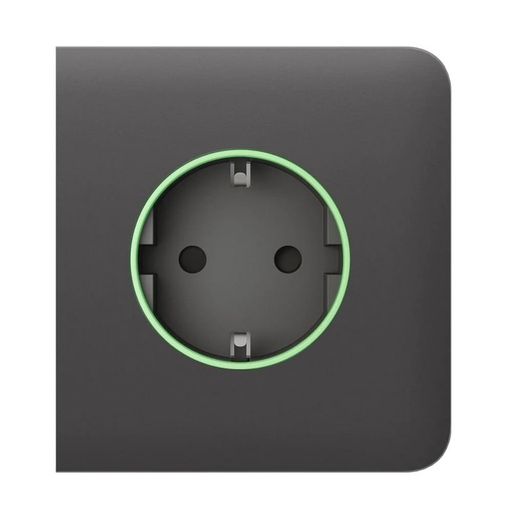Бічна панель для вбудованої розетки Ajax SideCover (smart) [type F] (60000.163.GR) grey