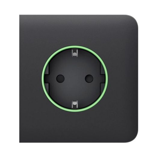 Бічна панель для вбудованої розетки Ajax SideCover (smart) [type F] (60001.163.GP) graphite