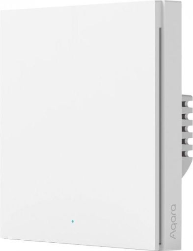 Настінний вимикач H1 (З нейтраллю, одна клавіша, білий) Aqara WS-EUK03