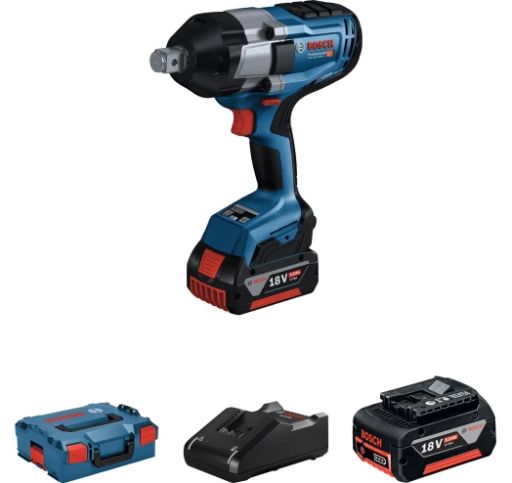 Гайкокрут акум. BOSCH 18В GDS 18V-1050 H 2х 5Ah (06019J8522)