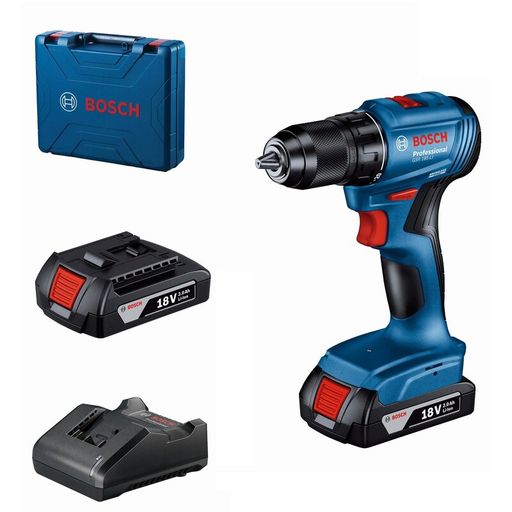 Шурупокрут акум. BOSCH 18В GSR 185-LI 2х2Ah безщітковий (06019K3000)