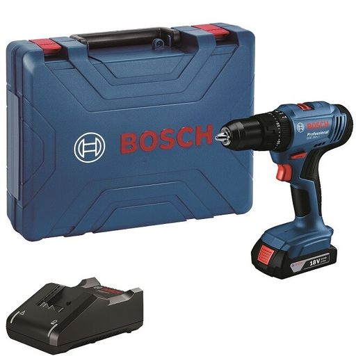 Шурупокрут акум. ударний BOSCH 18В GSB 183-LI 1х2Ah (06019K9101)