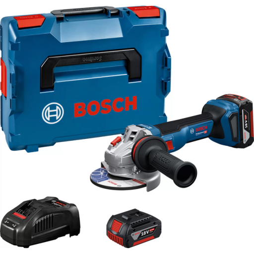 Угловая шлифмашина акум. BOSCH 125 мм 18В GWS 18V-11 S 2х 5,0Ah (06019N4002)