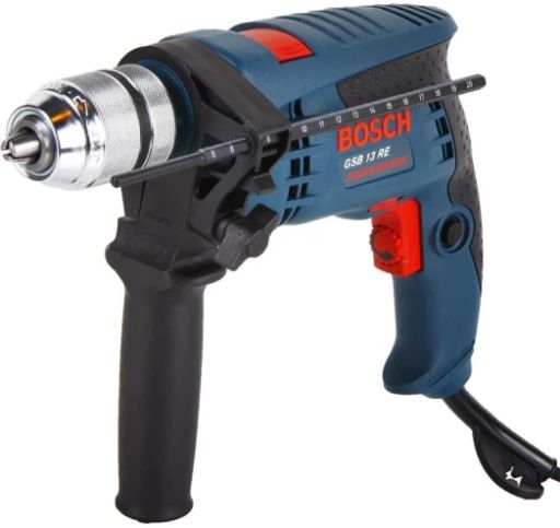 Дриль ударний BOSCH 600 Вт ШЗП (601217100)