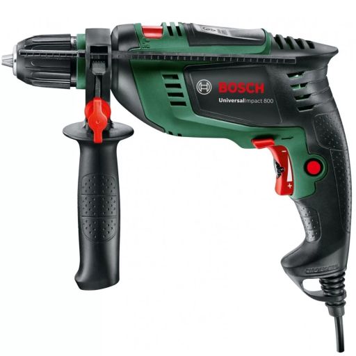 Дриль ударний BOSCH 800 Вт UniversalImpact 800 ШЗП (603131120)