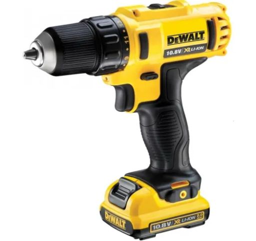 Дриль-шурупокрут DeWalt XR Li-Ion 12В акб 2х2А/год 24Нм 400-1500об/хв патрон 10мм ЗП кейс 1.1кг DCD710D2