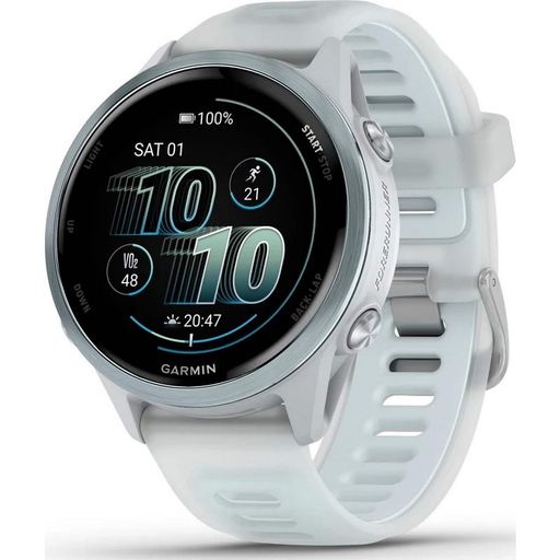 Смарт-часы Garmin Forerunner 570 42mm Cloud Blue Aluminum w. Translucent Whitestone/Cloud Blue Band (010-02970-01)
