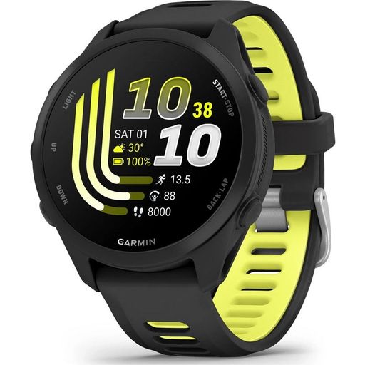 Смарт-годинник Garmin Forerunner 170 Music Black with Black/Amp Yellow Band (010-03920-10/50)