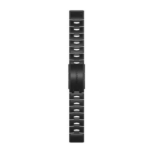 Ремінець Garmin QuickFit 22 Watch Bands Vented titanium bracelet Carbon grey DLC coating (010-12863-09)
